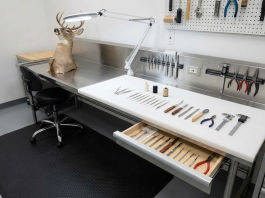 Setting Up a Safe and Efficient Taxidermy Workbench Setting Up a Safe and Efficient Taxidermy Workbench
