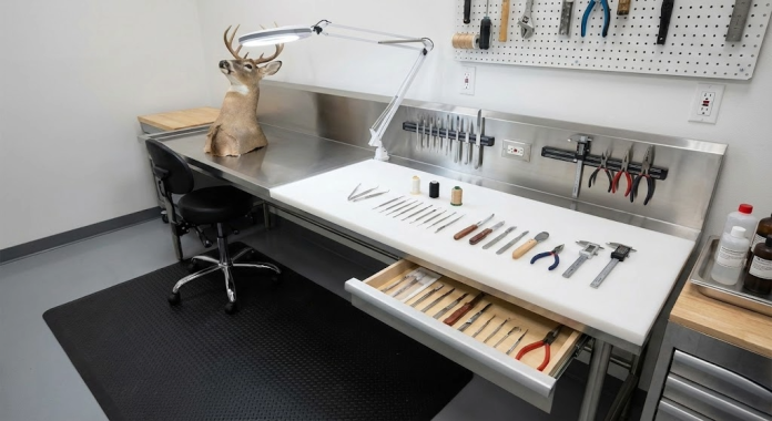 Setting Up a Safe and Efficient Taxidermy Workbench