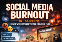Social Media Burnout in Taxidermy: Staying Sane in a World of Highlight Reels Social Media Burnout in Taxidermy: Staying Sane in a World of Highlight Reels