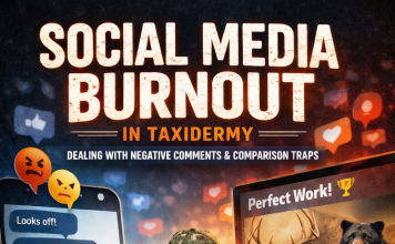 Social Media Burnout in Taxidermy: Staying Sane in a World of Highlight Reels Social Media Burnout in Taxidermy: Staying Sane in a World of Highlight Reels