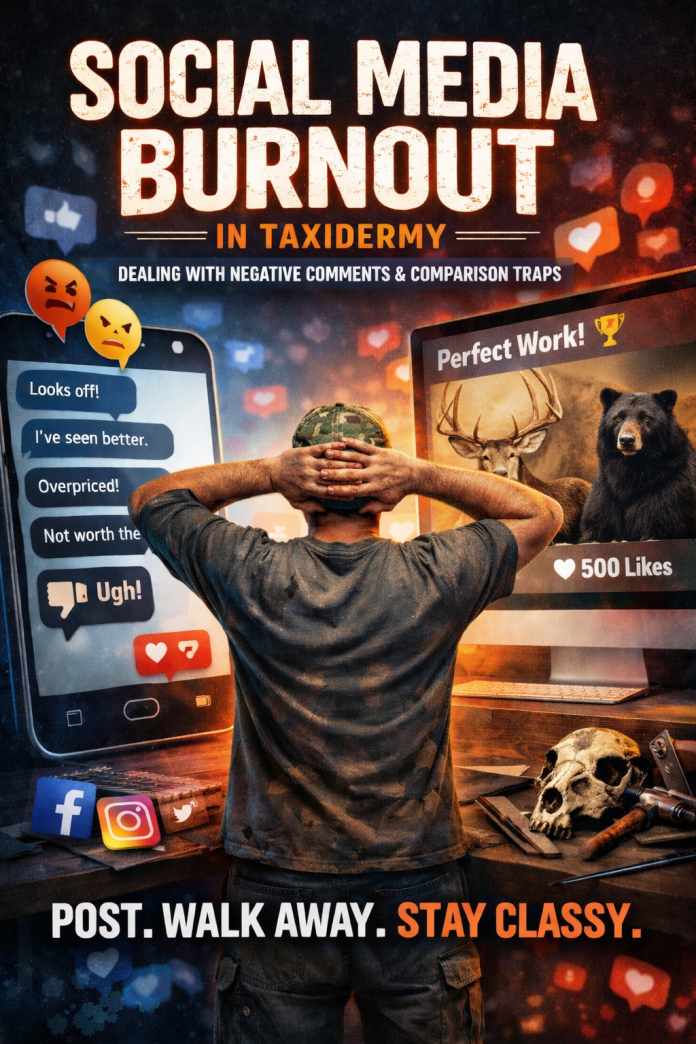 Navigating social media stress in taxidermy Social Media Burnout in Taxidermy: Staying Sane in a World of Highlight Reels