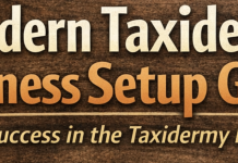 The Modern Taxidermy Business Setup Guide The Modern Taxidermy Business Setup Guide
