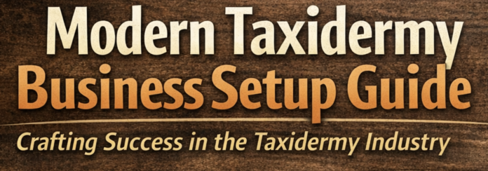 The Modern Taxidermy Business Setup Guide The Modern Taxidermy Business Setup Guide