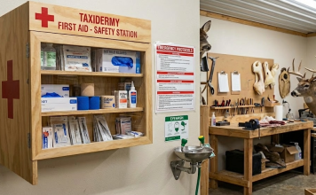 The Taxidermist’s Safety Net Building a Shop-Ready First Aid Kit for Real-World Hazards The Taxidermist’s Safety Net Building a Shop-Ready First Aid Kit for Real-World Hazards