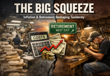 The Big Squeeze: How Inflation and Retirement Are Reshaping Taxidermy