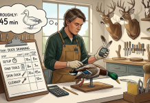 Why Every Taxidermist Should Be Doing Time Studies (And How to Start)