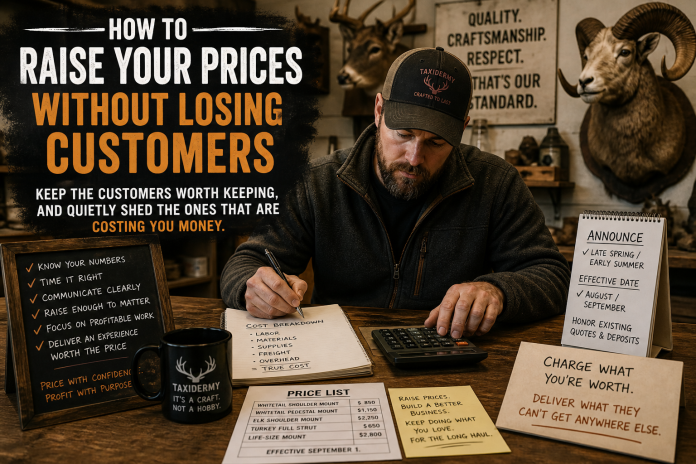How to Raise Your Prices Without Losing Customers