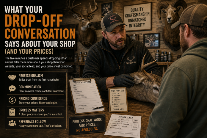 What Your Drop-Off Conversation Says About Your Shop (and Your Prices)