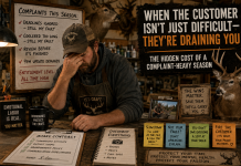 When the Customer Isn’t Just Difficult — They’re Draining You: The Hidden Cost of a Complaint-Heavy Season When the Customer Isn't Just Difficult — They're Draining You: The Hidden Cost of a Complaint-Heavy Season