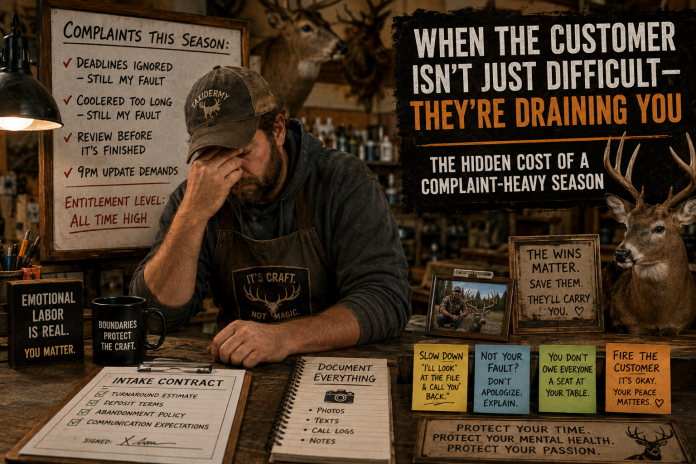 When the Customer Isn't Just Difficult — They're Draining You: The Hidden Cost of a Complaint-Heavy Season