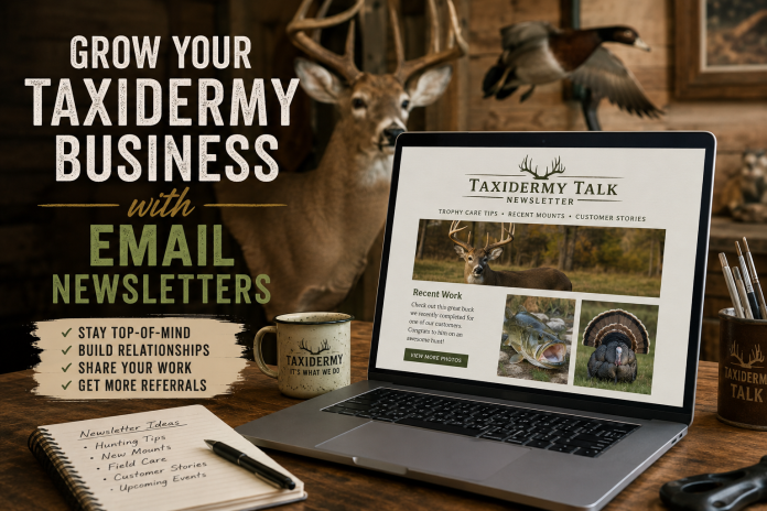 How Taxidermists Can Use Email Newsletters to Grow Their Business How Taxidermists Can Use Email Newsletters to Grow Their Business