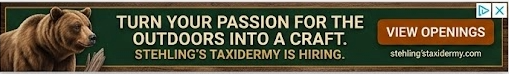 Stehling's Taxidermy is hiring for taxidermy, seasonal, and office roles. Apply online.